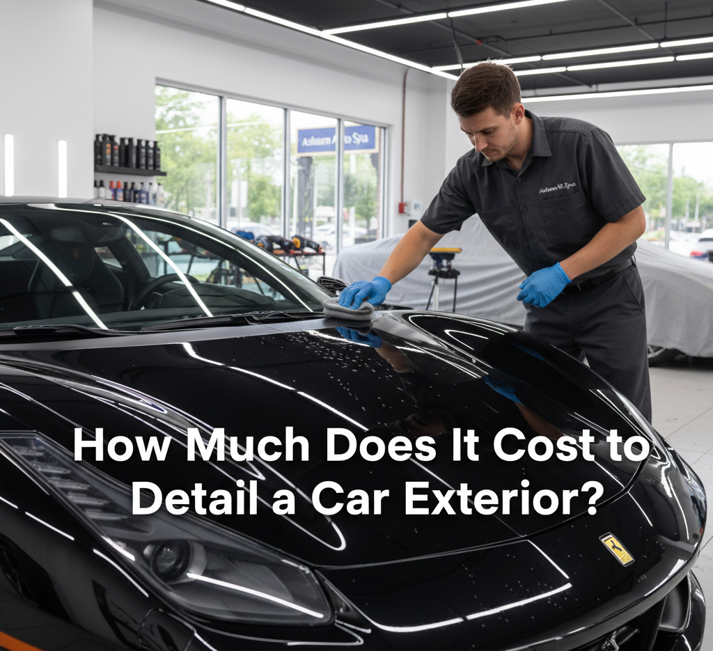 How Much Does It Cost to Detail a Car Exterior?