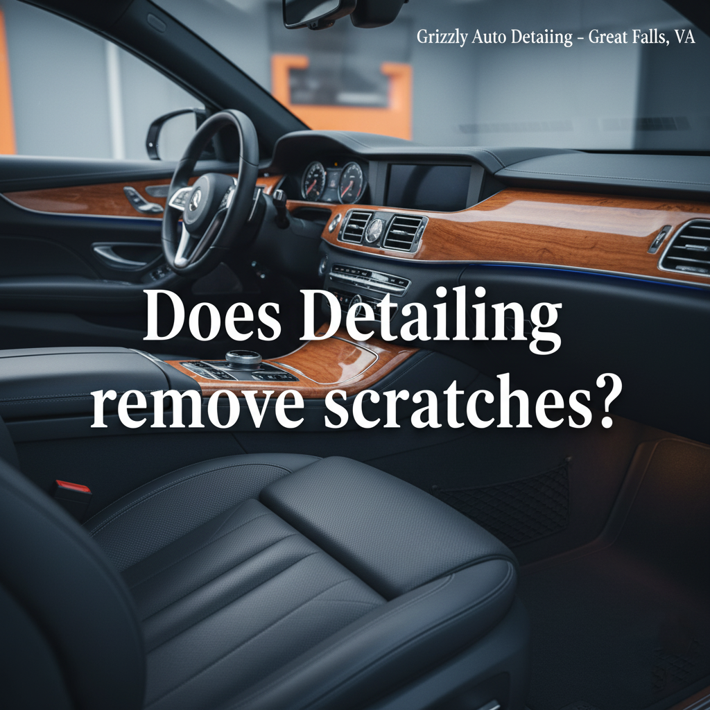 Does Detailing Remove Scratches?