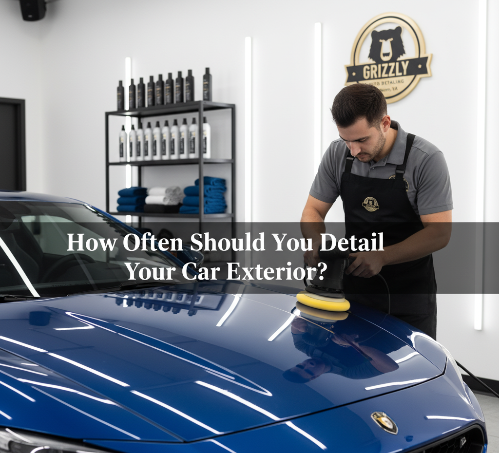 How Often Should You Detail Your Car Exterior?