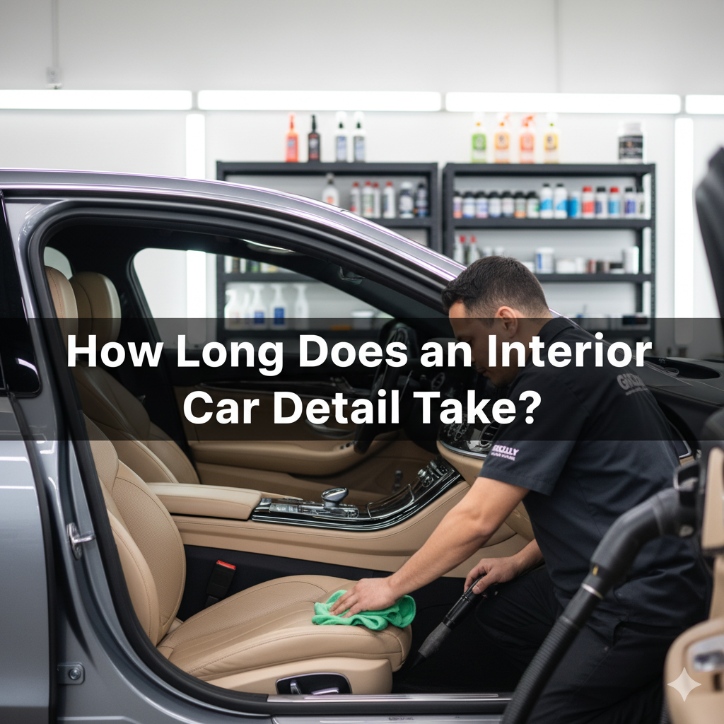 How long does an interior car detail take?