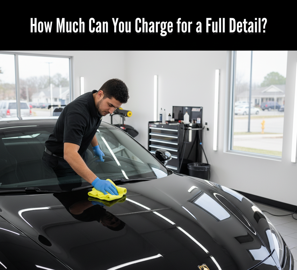 How much can you charge for a full detail?
