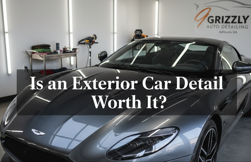 Is an Exterior Car Detail Worth It?
