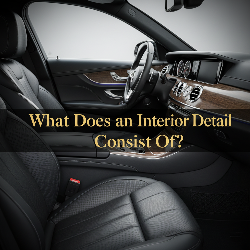 What Does an Interior Detail Consist Of?