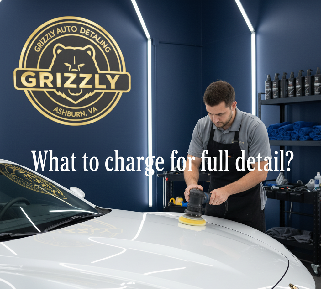 What to charge for full detail?