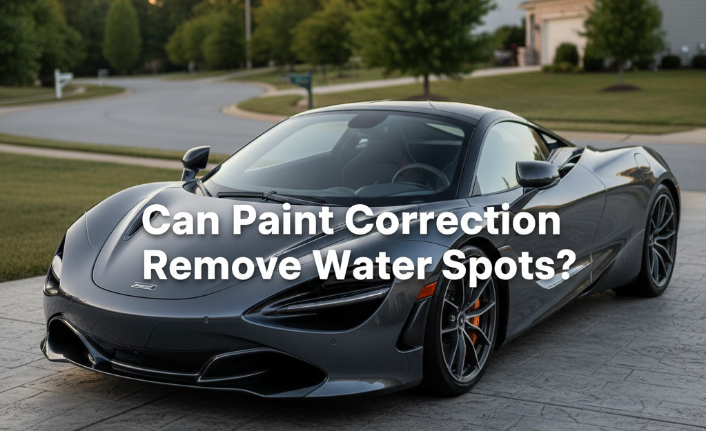 Can Paint Correction Remove Water Spots?