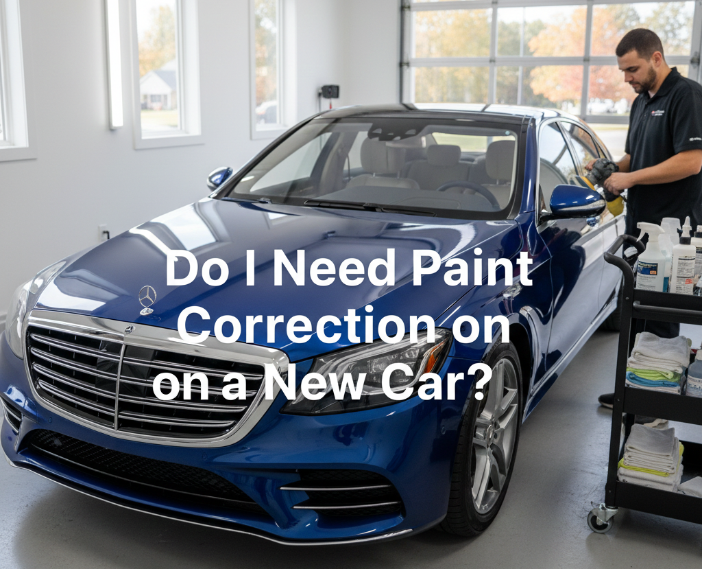 Do I Need Paint Correction on a New Car?