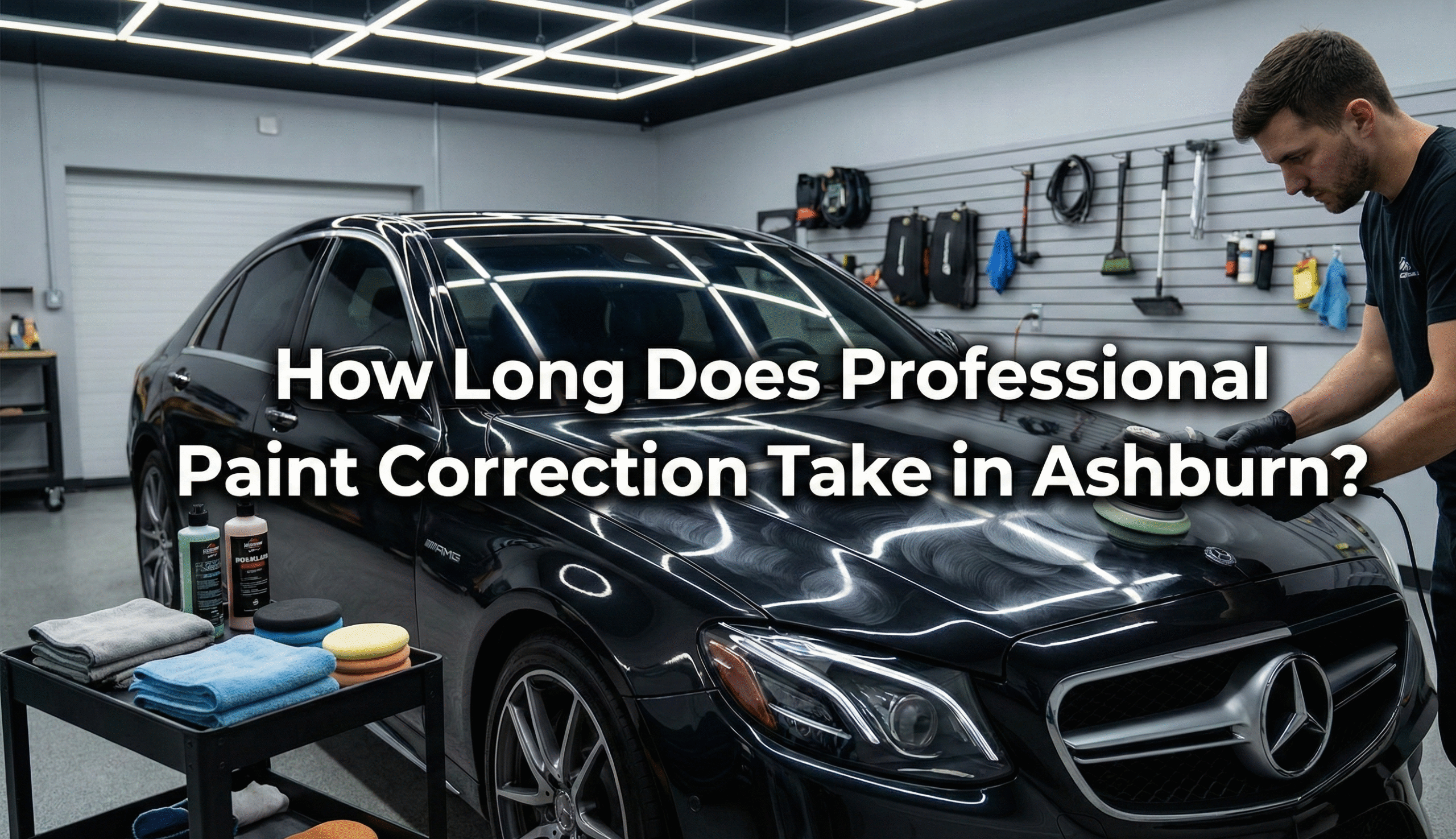 How Long Does Professional Paint Correction Take in Ashburn?
