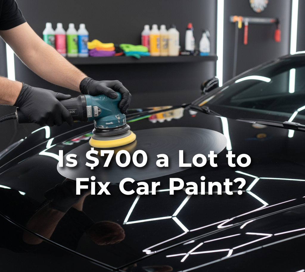 Is $700 a lot to fix car paint?