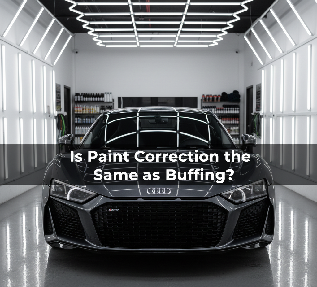 Is paint correction the same as buffing?