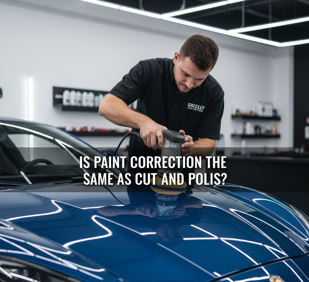 Is Paint Correction the Same as Cut and Polish?
