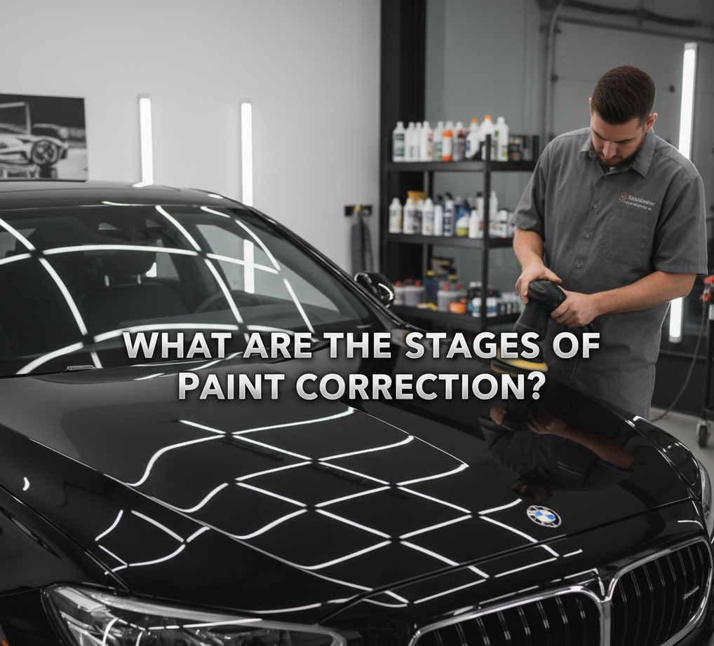 What are the stages of paint correction?