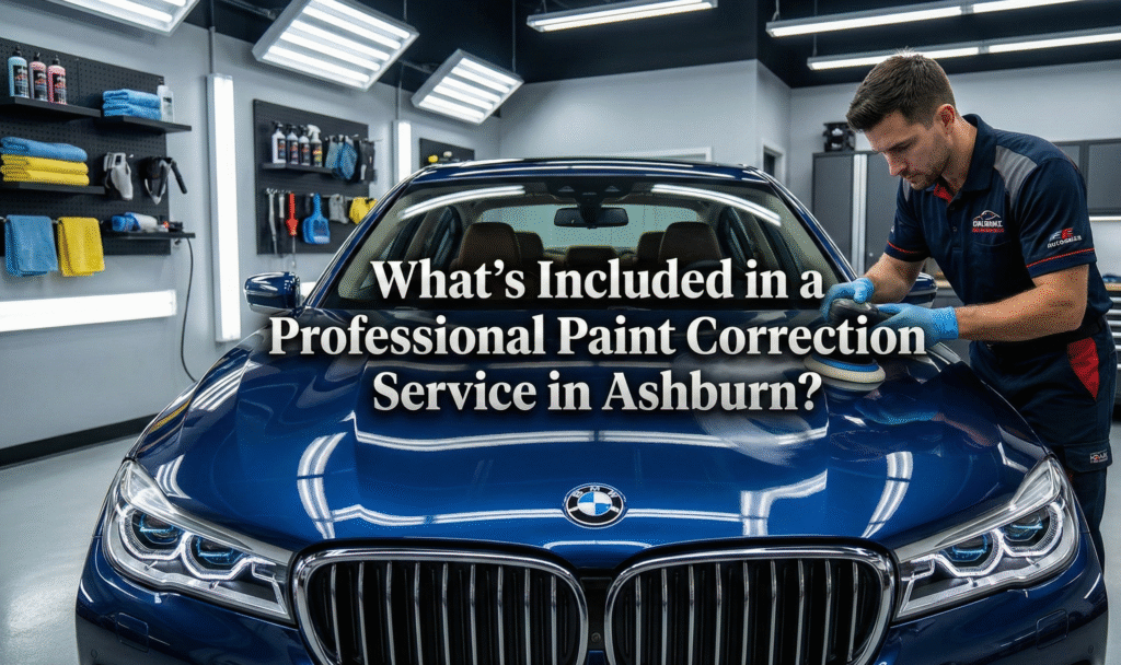 What’s Included in a Professional Paint Correction Service?
