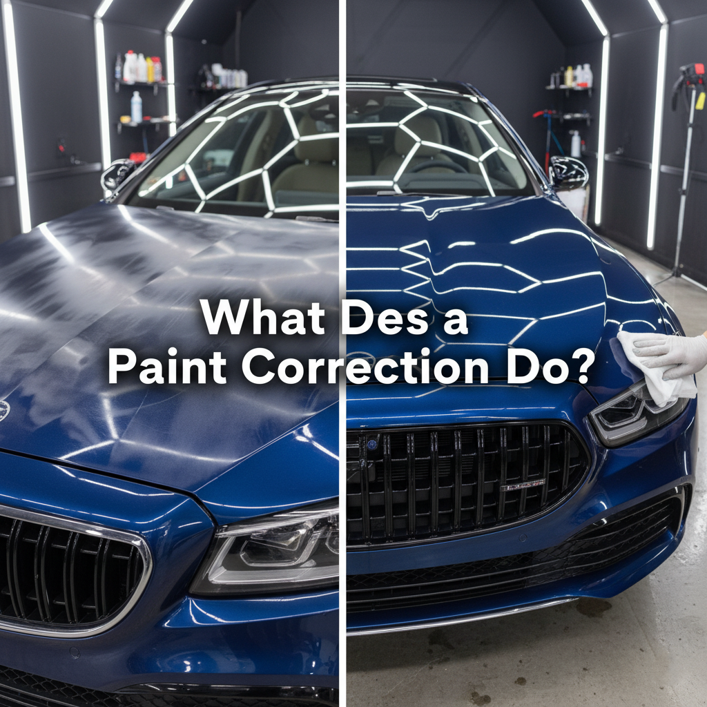 What does a paint correction do?