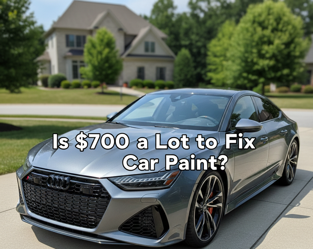 Is $700 a Lot to Fix Car Paint?