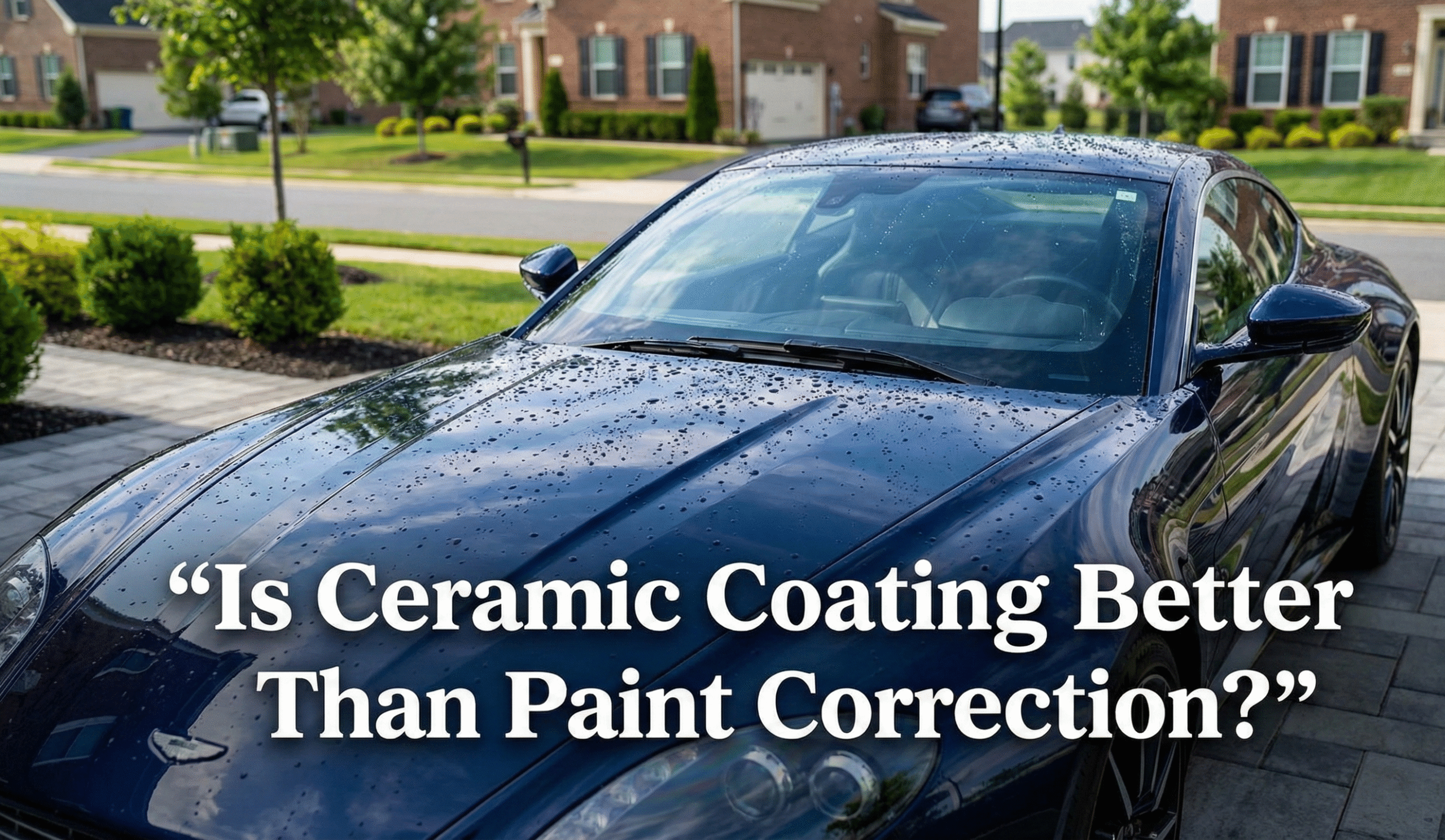 Is Ceramic Coating Better Than Paint Correction?