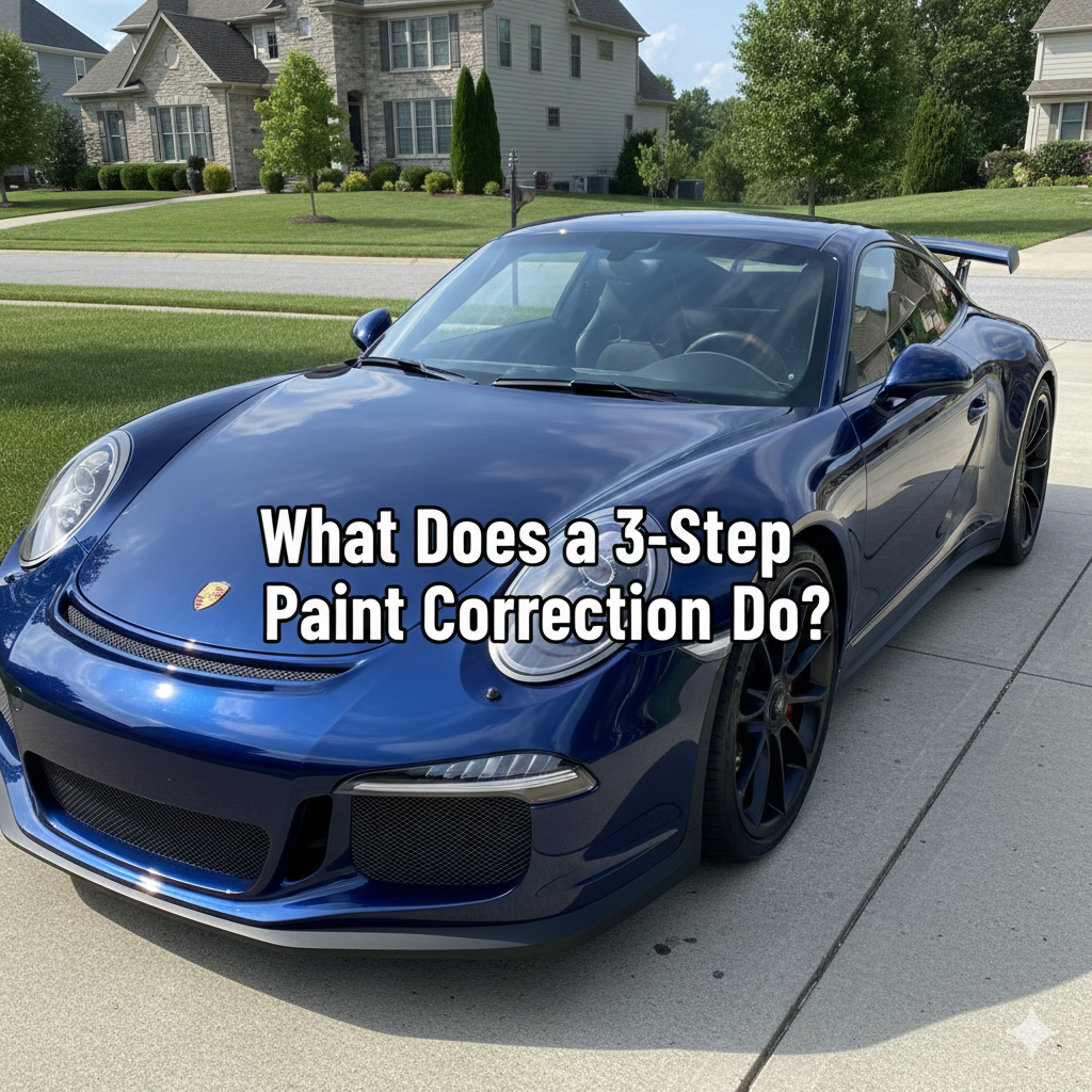 What Does a 3-Step Paint Correction Do?