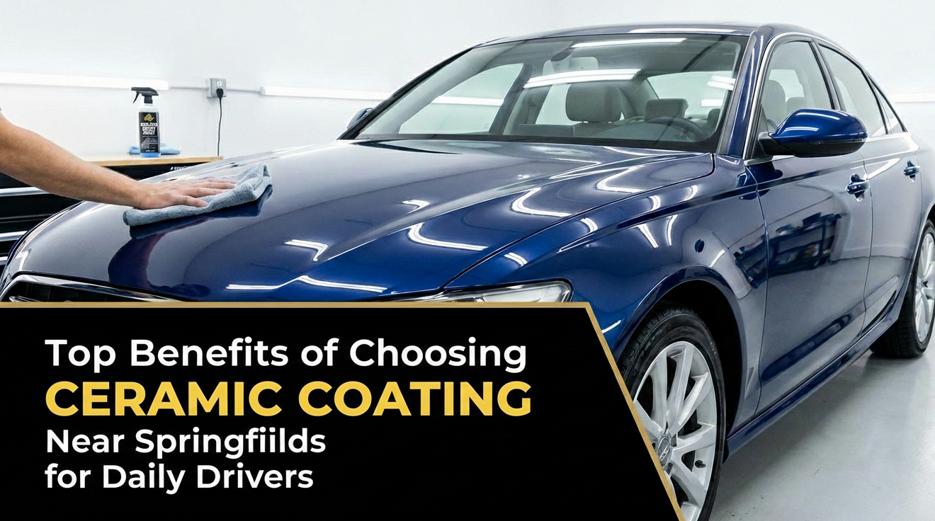 Top Benefits of Choosing Ceramic Coating Near Springfields for Daily Drivers