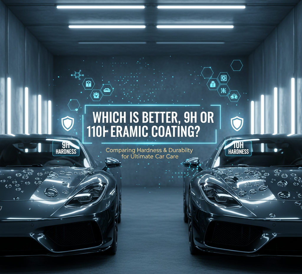 Which is better, 9H or 10H ceramic coating?