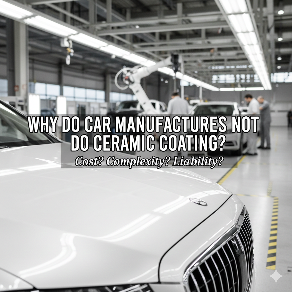 Why Do Car Manufacturers Not Do the Ceramic Coating?