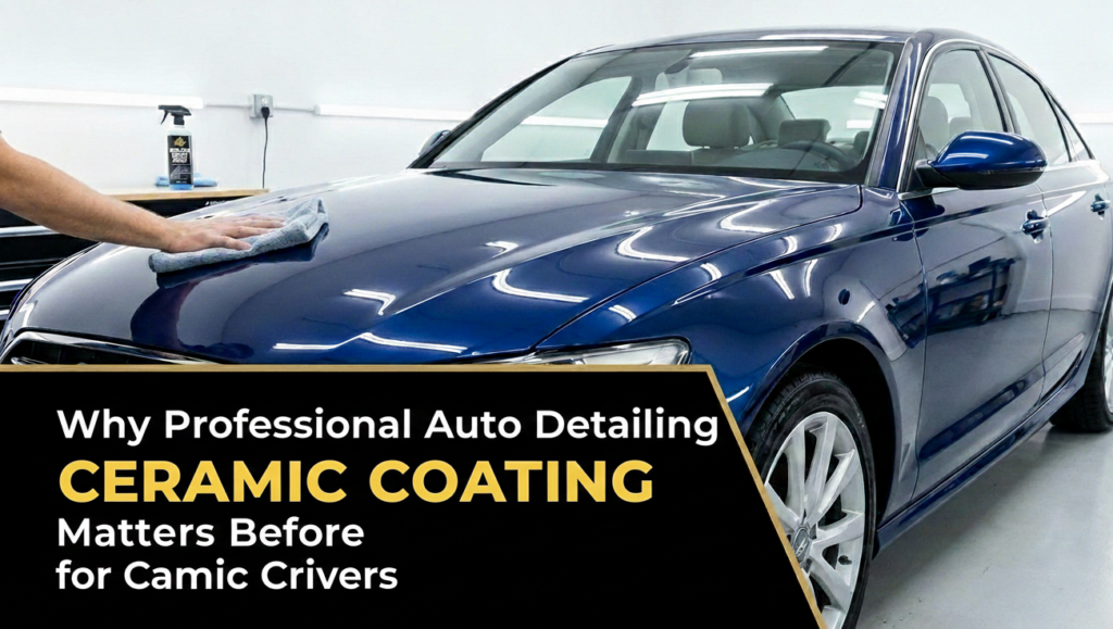 Why Professional Auto Detailing Matters Before Ceramic Coating